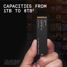 WD_BLACK SN850X 1TB NVMe M.2 2280 SSD - PCIe Gen4, 7300 MB/s Read, 6300 MB/s Write, Gaming Expansion - Black - 4