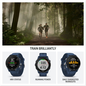 Garmin Forerunner 255 Easy to Use Lightweight GPS Running Smartwatch & HRM-Pro Plus - Premium Chest Strap for Recording Heart Rate  - 4