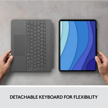 Logitech Combo Touch Keyboard Case with Trackpad for iPad Pro 12.9-inch (6th generation) - Grey - 5