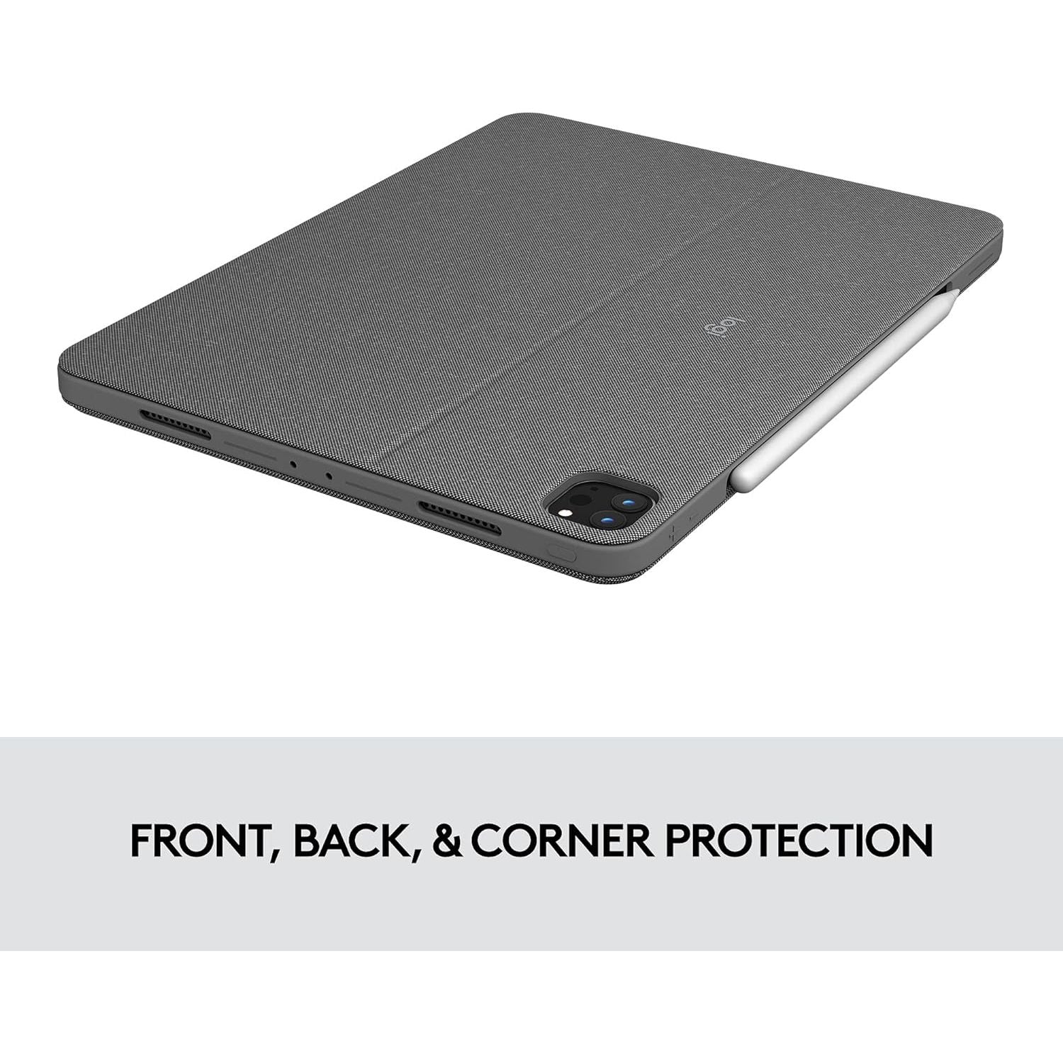 Logitech Combo Touch Keyboard Case with Trackpad for iPad Pro 12.9-inch (6th generation) - Grey - 9