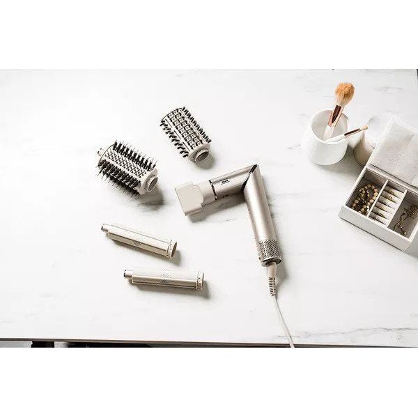 SHARK FlexStyle Straight & Wavy HD430SLUK 4-in-1 Air Styler & Hair Dryer – Stone - 4