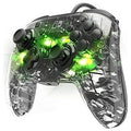 PDP Afterglow Deluxe+ LED Wired Gaming Controller - Licensed by Nintendo for Switch and OLED - RGB Hue Color Lights - See through Gamepad Controller - 3.5 mm Jack - Dual Vibration - Paddle Buttons - 1