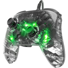 PDP Afterglow Deluxe+ LED Wired Gaming Controller - Licensed by Nintendo for Switch and OLED - RGB Hue Color Lights - See through Gamepad Controller - 3.5 mm Jack - Dual Vibration - Paddle Buttons - 4