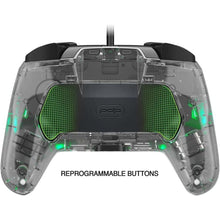 PDP Afterglow Deluxe+ LED Wired Gaming Controller - Licensed by Nintendo for Switch and OLED - RGB Hue Color Lights - See through Gamepad Controller - 3.5 mm Jack - Dual Vibration - Paddle Buttons - 2