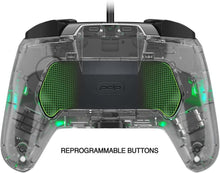 PDP Afterglow Deluxe+ LED Wired Gaming Controller - Licensed by Nintendo for Switch and OLED - RGB Hue Color Lights - See through Gamepad Controller - 3.5 mm Jack - Dual Vibration - Paddle Buttons - 2