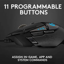 Logitech G502 Hero Wired Gaming Mouse - Black - 7