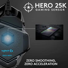 Logitech G502 Hero Wired Gaming Mouse - Black - 9