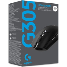 Logitech G305 LIGHTSPEED Wireless Gaming Mouse, HERO 12K Sensor, 12,000 DPI, Lightweight, 6 Programmable Buttons, 250h Battery Life, On-Board Memory, PC/Mac - Black - 1