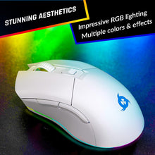 KLIM Blaze Pro RGB Rechargeable Wireless Gaming Mouse with Charging Dock + High-Precision Sensor and Long-lasting Battery + Up to 6000 DPI + Wired and Wireless Mouse UK for PC - 2