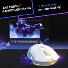 KLIM Blaze Pro RGB Rechargeable Wireless Gaming Mouse with Charging Dock + High-Precision Sensor and Long-lasting Battery + Up to 6000 DPI + Wired and Wireless Mouse UK for PC - 5
