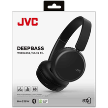 JVC HA-S36WA Bluetooth 5.2 Headphones Lightweight Over Ear - Black - 7