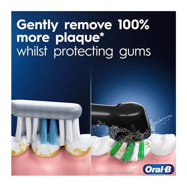 ORAL B Pro 1 Cross Action Electric Toothbrush - Blue - 2