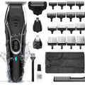 WAHL Aqua Blade 10 in 1 Multigroomer, Beard and Body Trimmers Men, Stubble Trimming, Body Shaving, Faceand Body Groomin,Male Set  - Black - 1