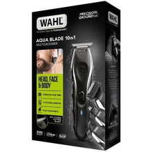 WAHL Aqua Blade 10 in 1 Multigroomer, Beard and Body Trimmers Men, Stubble Trimming, Body Shaving, Faceand Body Groomin,Male Set  - Black - 4
