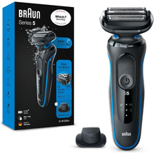 Braun Series 5 Electric Shaver, With Precision Trimmer 50-B1200s, Blue Razor - 1