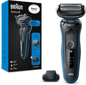 Buy Cashify Tech Ltd,Braun Series 5 Electric Shaver, With Precision Trimmer 50-B1200s, Blue Razor - Gadcet UK | UK | London | Scotland | Wales| Near Me | Cheap | Pay In 3 | Shaving & Grooming