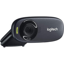 Logitech C310 HD Webcam, HD 720p/30fps, HD Light Correction, Noise-Reducing Mic - Black - 2