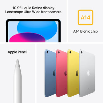 Apple 2022 10.9-inch iPad (Wi-Fi, 64GB) - Silver (10th generation) - 2
