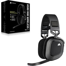 CORSAIR HS80 RGB Wireless Gaming Headset - Black - 2