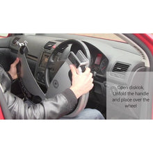 Disklok Gold Edition Small Steering Wheel Full Cover Car Security Lock Police Approved 35cm - 39cm - Silver - 4