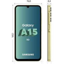 Samsung Galaxy A15 5G, 128GB, 4GB RAM, Yellow, Unlocked, International Model - 2
