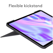 Logitech Combo Touch iPad Pro 12.9 Inch Tablet Case - Grey - 2
