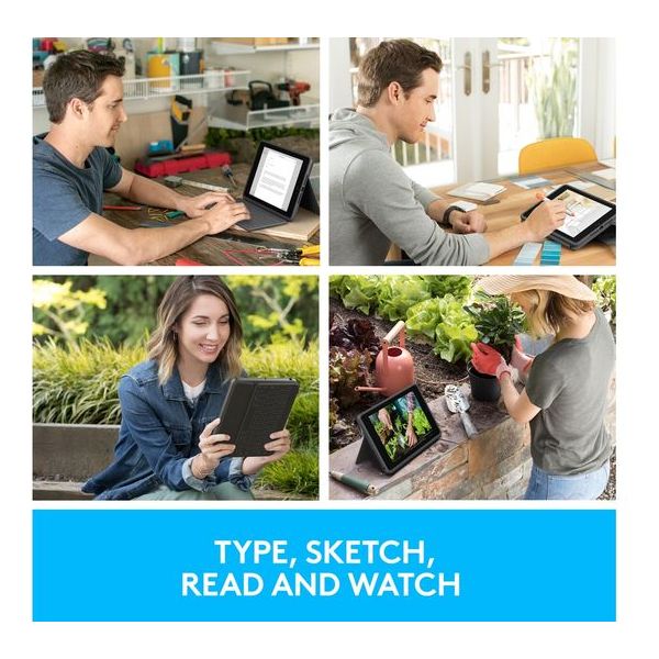 Logitech Rugged Folio for iPad 10.2" (7th, 8th, & 9th Generation) - 5