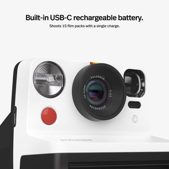 Polaroid Now Gen 2 Instant Camera - Black & White - 2