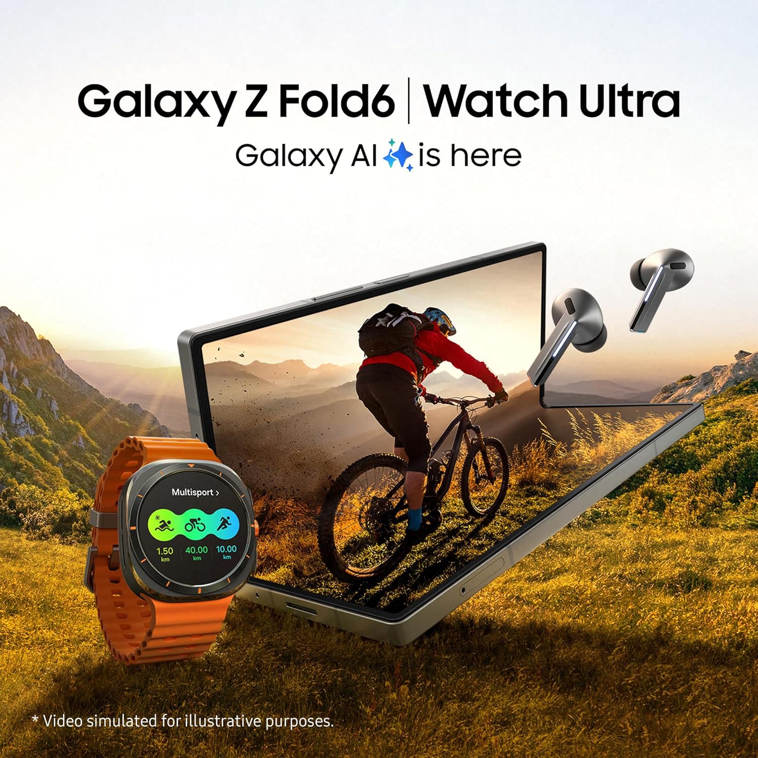 Samsung Galaxy Watch Ultra Dark Grey with Galaxy AI, Smart Watch, Health Monitoring, Fitness Tracker, 47mm, LTE, 3 Year Manufacturer Extended Warranty (UK Version)  - 5