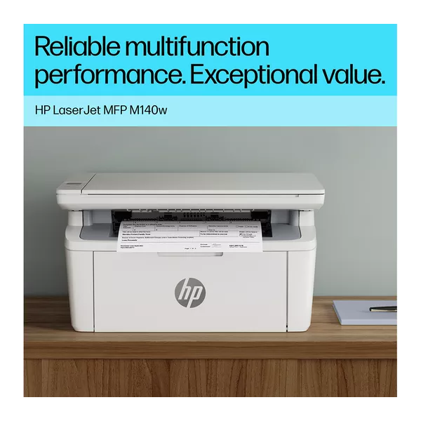HP LaserJet M140W Mono All-in-One Wireless Laser Printer | Scan & Copy ...