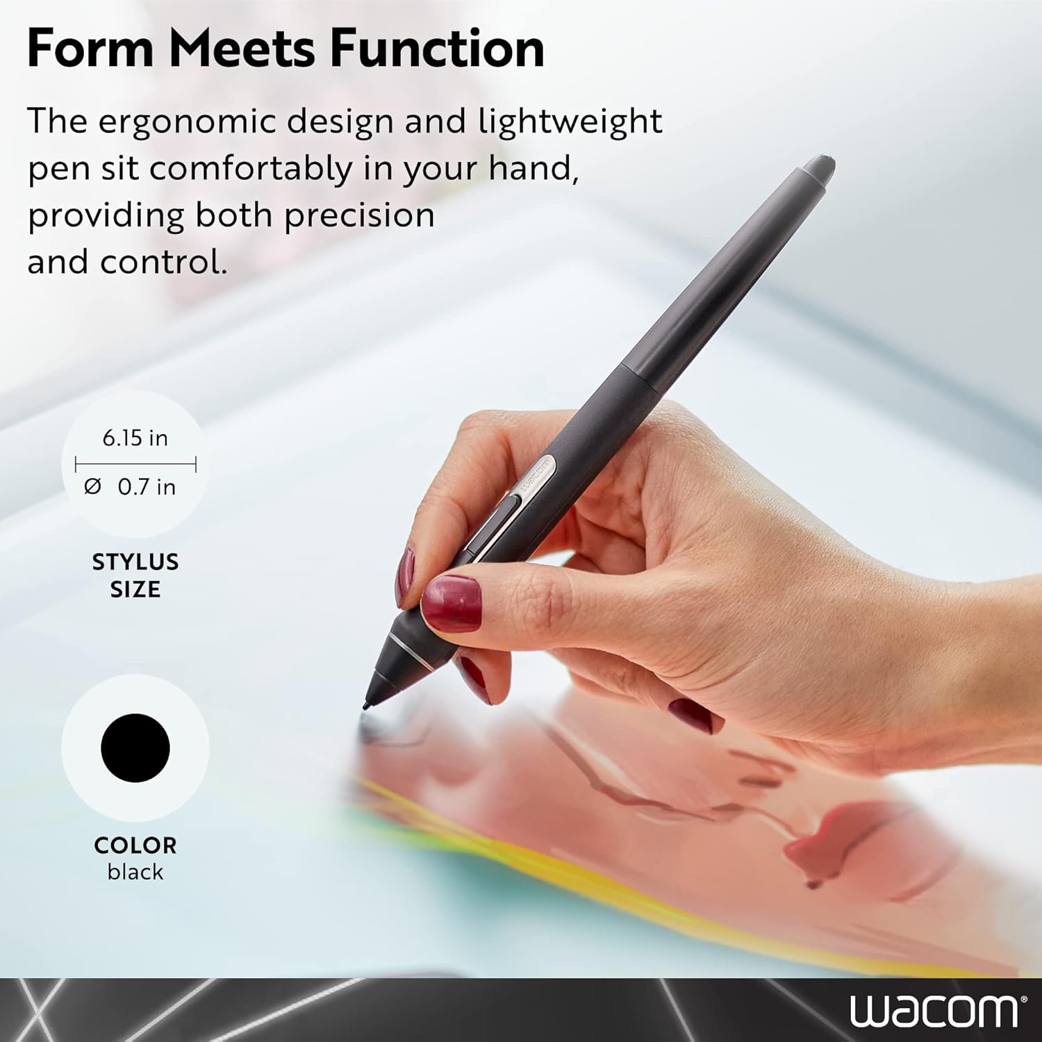 Wacom Pro Pen 2 (KP504E) - Compatible Cintiq Pro & MobileStudio Pro,Black - 5