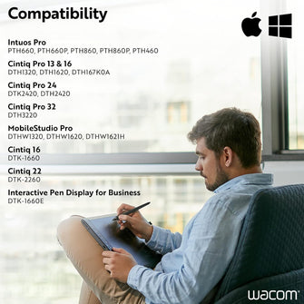 Wacom Pro Pen 2 (KP504E) - Compatible Cintiq Pro & MobileStudio Pro,Black - 7