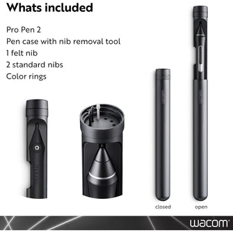 Wacom Pro Pen 2 (KP504E) - Compatible Cintiq Pro & MobileStudio Pro,Black - 6