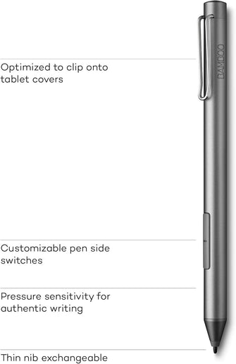 WACOM Bamboo Ink Stylus - Grey - 4