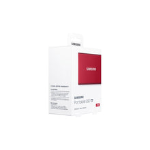 Samsung Portable SSD T7 1TB - Red - 3