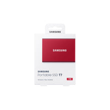 Samsung Portable SSD T7 1TB - Red - 7