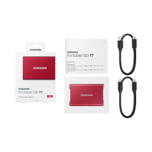 Samsung Portable SSD T7 1TB - Red - 8