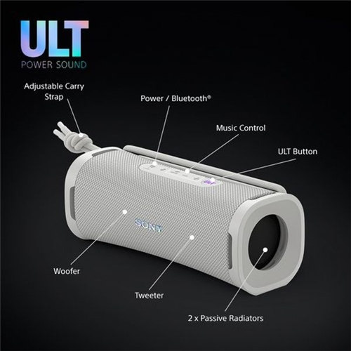 SONY ULT FIELD 1 - Wireless Bluetooth Portable Speaker - Off White - 3