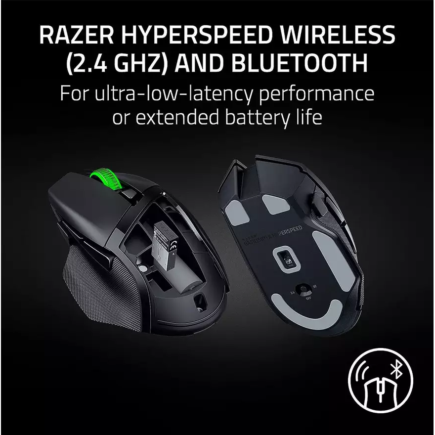  Razer Basilisk V3 X HyperSpeed Mouse - Black - 2