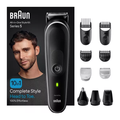 BRAUN MGK5440 Wet & Dry 10-in-1 Styling Kit - Black & Grey - 1