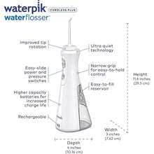 Waterpik Cordless Plus Flosser WP-450UK - White - 11