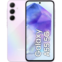 Samsung Galaxy A55 5G, Factory Unlocked Android Smartphone, 256GB, 8GB RAM, 2 day battery life, 50MP Camera, Awesome Lilac, 3 Year Manufacturer Extended Warranty (UK Version) - 2