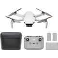 DJI Mini 4K Fly More Combo, Drone with 4K UHD Camera for Adults, Under 249 g, 3-Axis Gimbal Stabilization, 10km Video Transmission, Auto Return, 3 Batteries for 93-Min Max Flight Time, QuickShots  - 1
