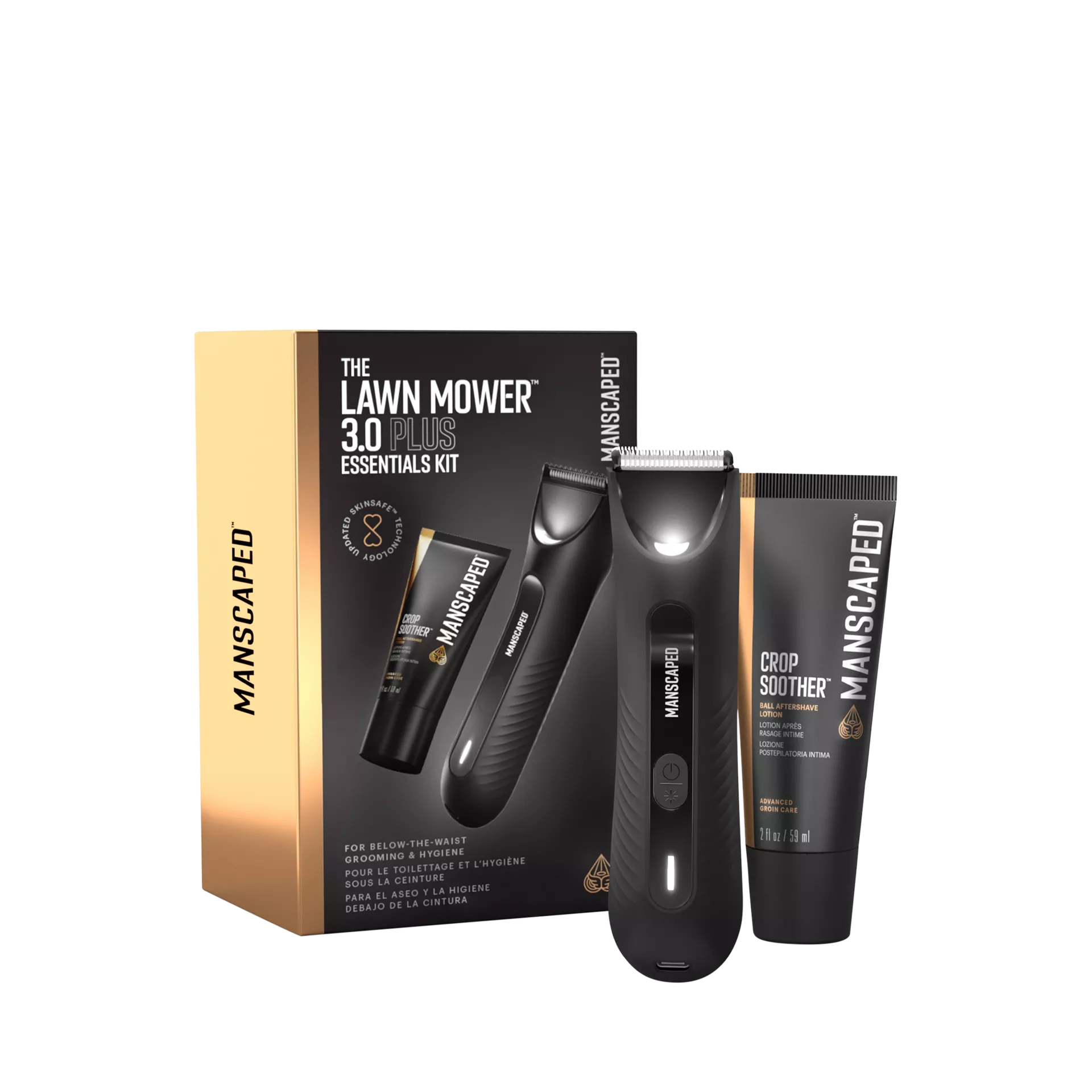 MANSCAPED Lawn Mower 3.0 Plus Essentials Shaving Kit - Black - 1