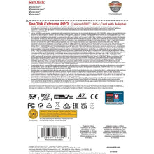 SanDisk Extreme Pro 256GB microSDXC Card UHS-I U3 A2 V30 - 5