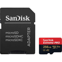 SanDisk Extreme Pro 256GB microSDXC Card UHS-I U3 A2 V30 - 2