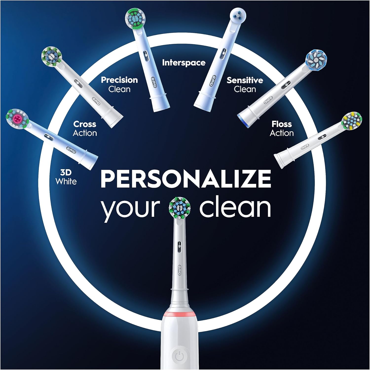 Oral-B Pro Series 3 Pink Electric Toothbrush, 1 Toothbrush Head, 1 Travel Case, Designed by Braun - 5