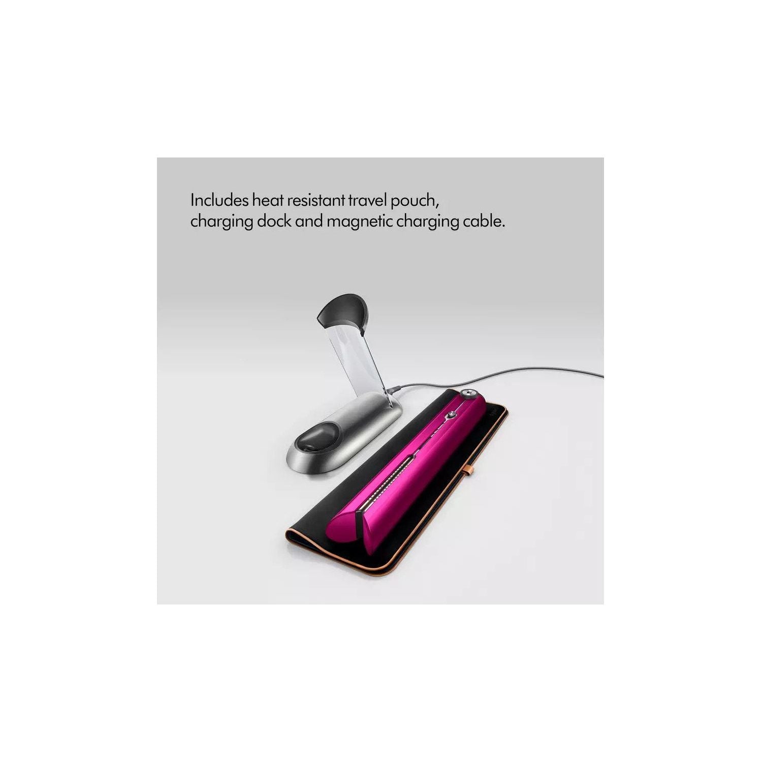 Dyson Corrale Cordless Hair Straightener - Fuchsia / Nickel - 4