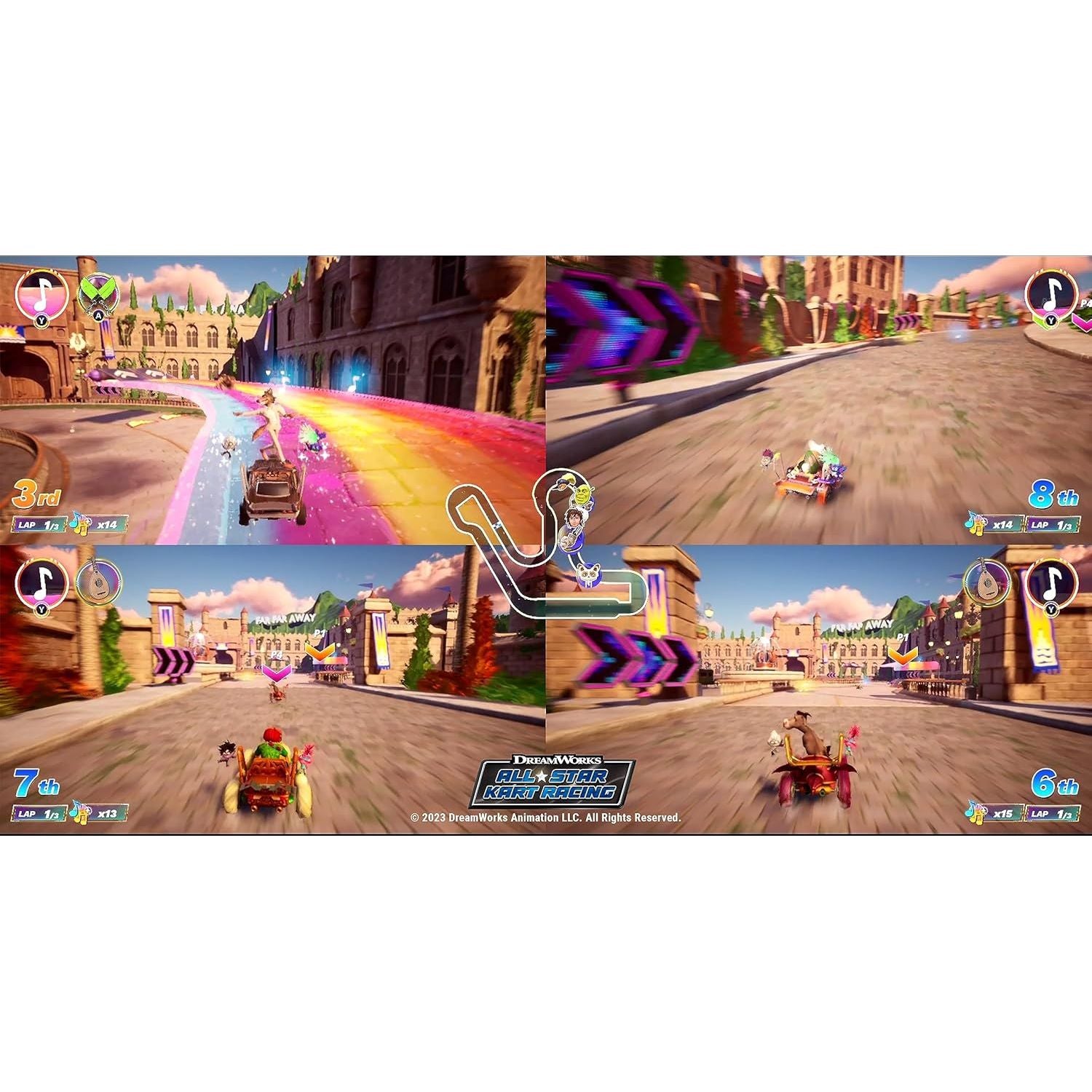 Dreamworks All-Star Kart Racing (Switch) - 3