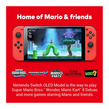 Nintendo Switch OLED Model Console - Mario Red Edition [Legendary Fishing Dowload Code Free]  - 4